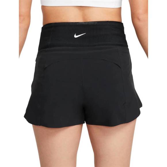 NEW NIKE women's dri-fit swift shorts in black - Picture 2 of 2